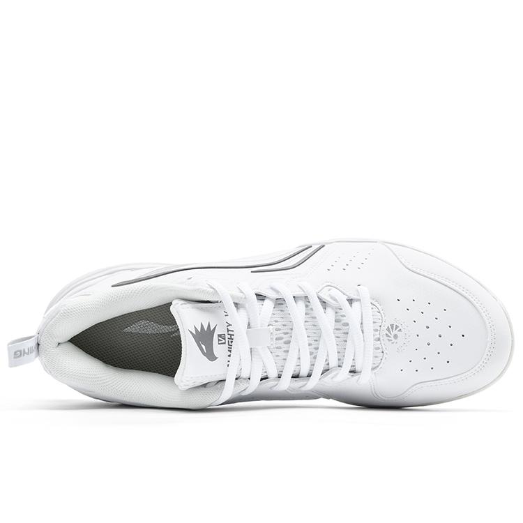 Li Ning Flying Eagle Текстиль, Синтетическая кожа Нескользящая, Износостойкая, Дышащая Низкие Бадминтонные Кроссовки AYTU001-1