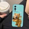 Забавный Милый Медведь Чехол для Телефона Для Infinix TECNO POP SPARK SMART 6 7 8 9 CAMON 40 30 30S 15 16 17 20 20C Pro Чехол Обложка Корпус Capa