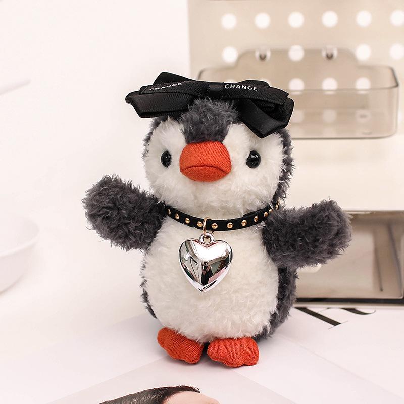Очаровательная плюшевая игрушка в виде пингвина с капюшоном - детский подарок или кукла для свадебного броска