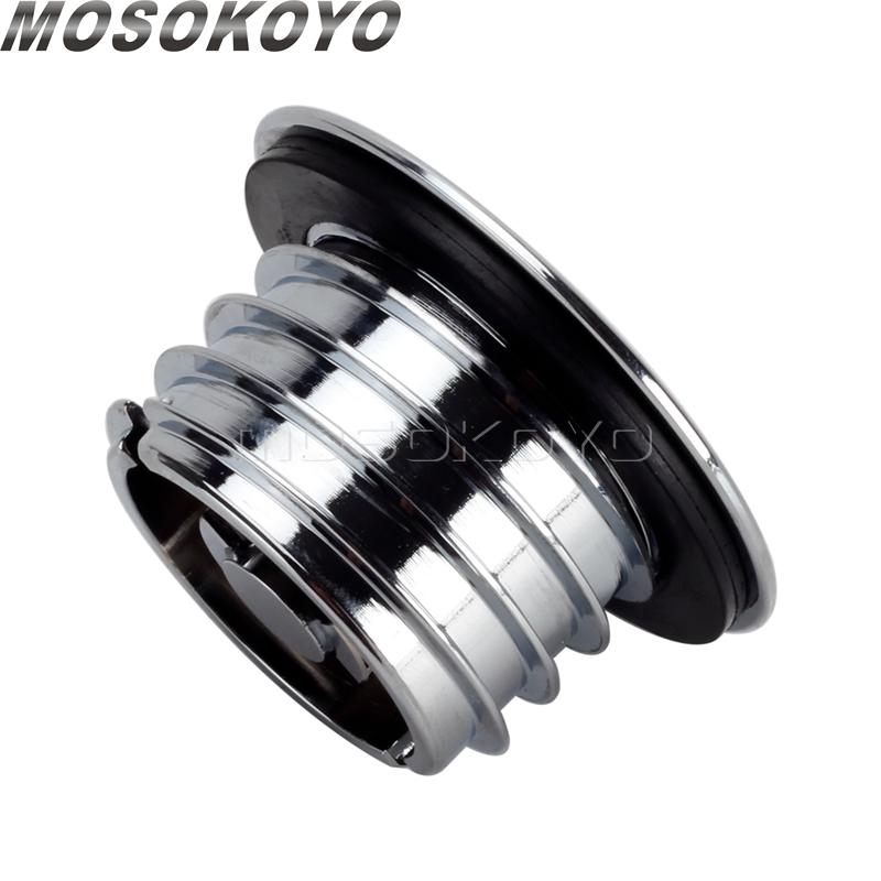 Motorcycle Pop Up Gas Cap Fuel Tank Cover Cap Screw-In Pop-up Fuel Cap For Harley Street Road Glide ST FLTRXST FLHXST 21+ Tanks