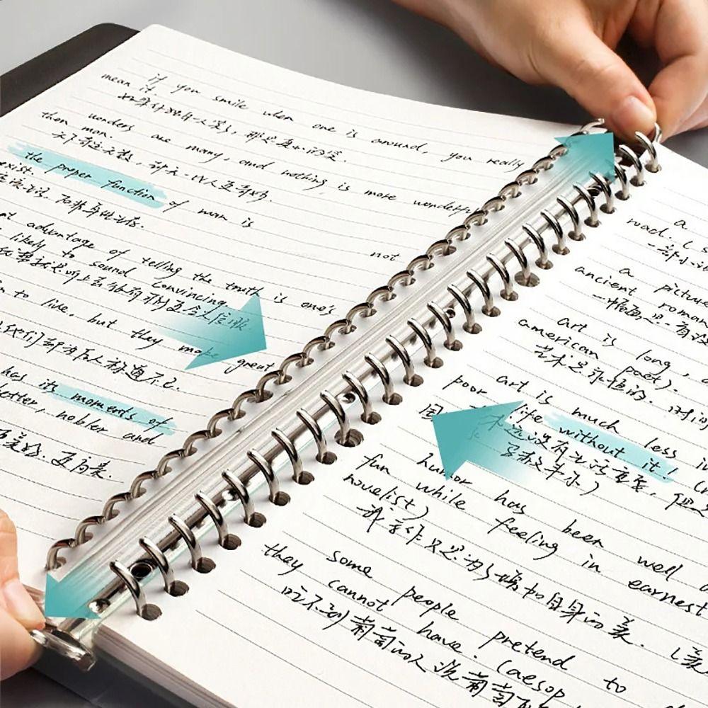 1Pcs Transparent Binder Cover A4/B5/A5 Inner Core Cover  for Office Stationery School Supplies