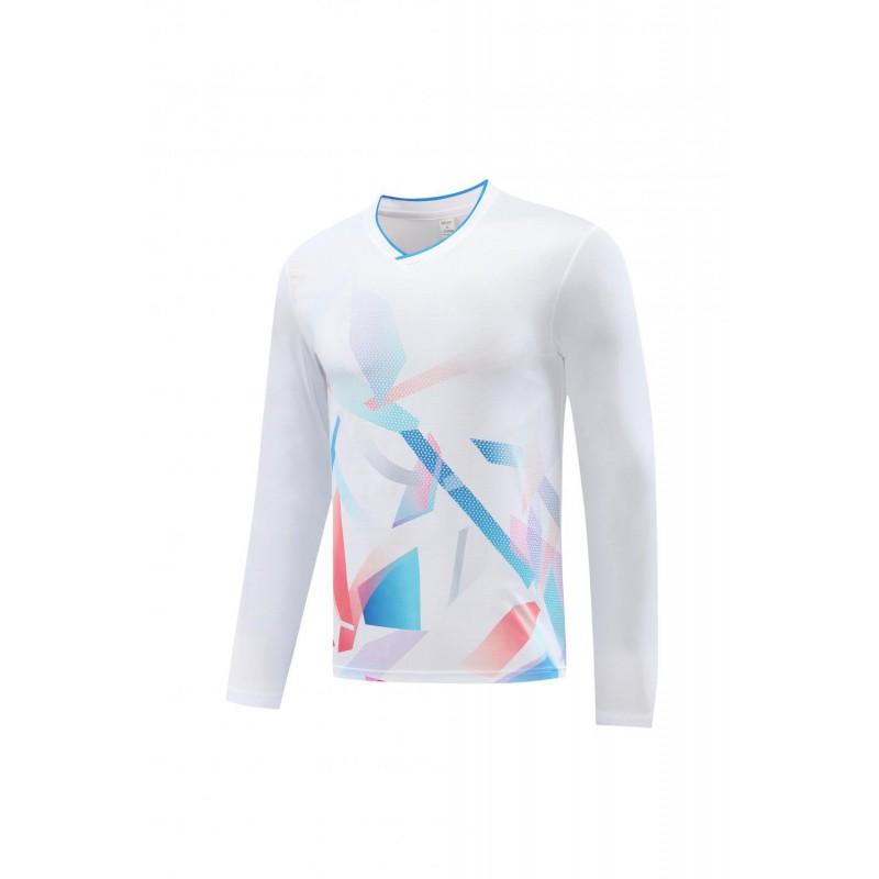 Long Sleeve Sports T-Shirt Women Men Kids Ping Pong Badminton Volleyball Training Competition Athletic Wear