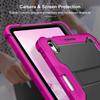 Универсальный чехол-подставка Armor Case для iPad 11 дюймов 2025 A16 11-го 10.9 2022 10-го поколения A3354 A3355 A3356 A2757 A2777 A2696 Противоскользящий чехол