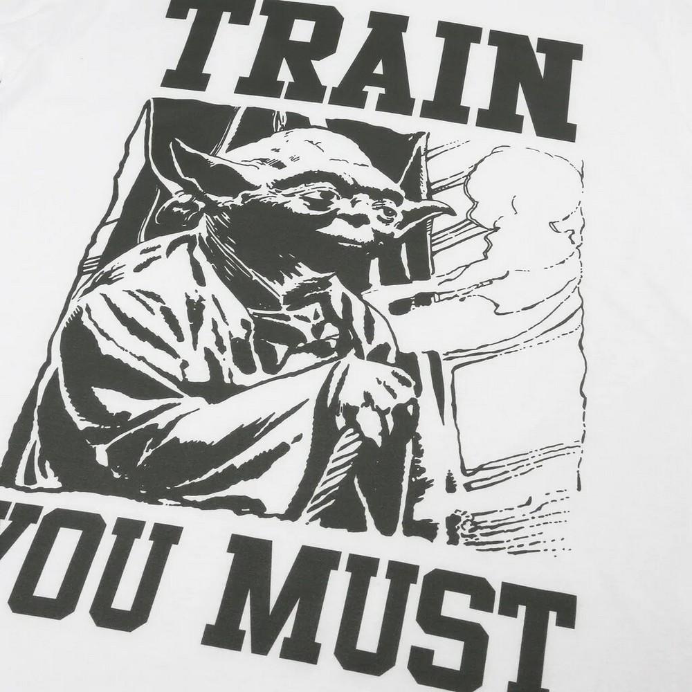 Star Wars Mens Train You Must Yoda T-Shirt