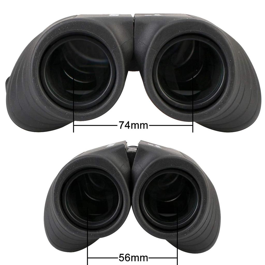 Svbony SV10 Binoculars, 8x25mm, Lightweight, Autofocus, Porro-Style Telescope, Bak4 Prism, No Focusing Required, Portable, Glasses Compatible, for