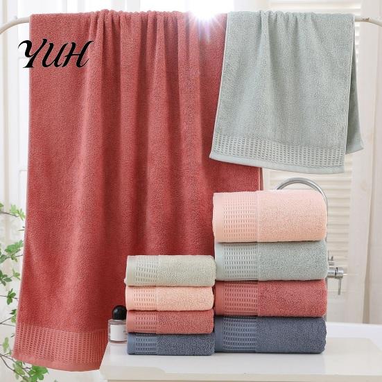 Durable Hotel Quality Towels Bamboo Fiber Bath Towel, Thick Soft Absorbent Large Shower Towel for High Toughness Adults, Non Shedding Quick
