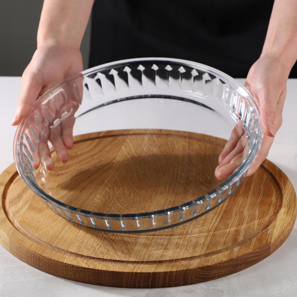 KADAX Forma Do Tarty Ciast Pizzy Żaroodporna 27cm