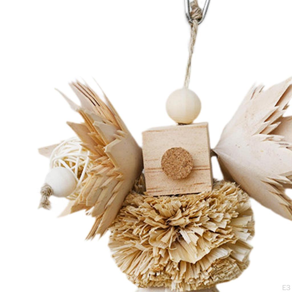 Игрушка для жевания птиц, скрежетание зубами, аксессуары для клеток, веселая игра, жевание деревянных хомяков для кроликов