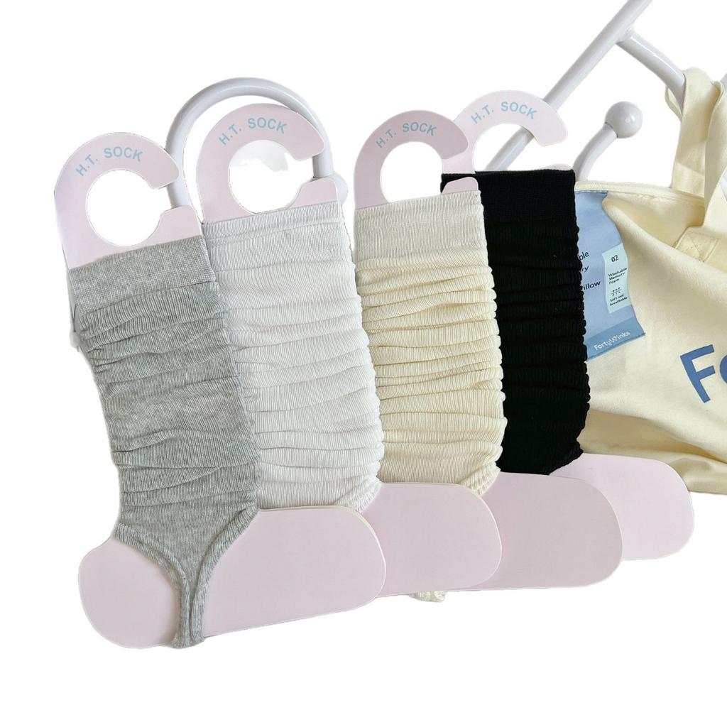 Носки-чехлы для стопы в балетном стиле, летние тонкие гольфы, однотонные, чулки для стройности и красоты ног, носки двойной вязки