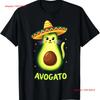 Смешная футболка Avogato Sombrero Mexican Cat Avocado Cinco de Mayo винтажная стираная дизайнерская одежда Эластичная дышащая мягкая