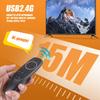 G10S Air Mouse Голосовой пульт дистанционного управления 2.4G USB-приемник для Android TV BOX PC Гироскопический мини-беспроводной умный пульт
