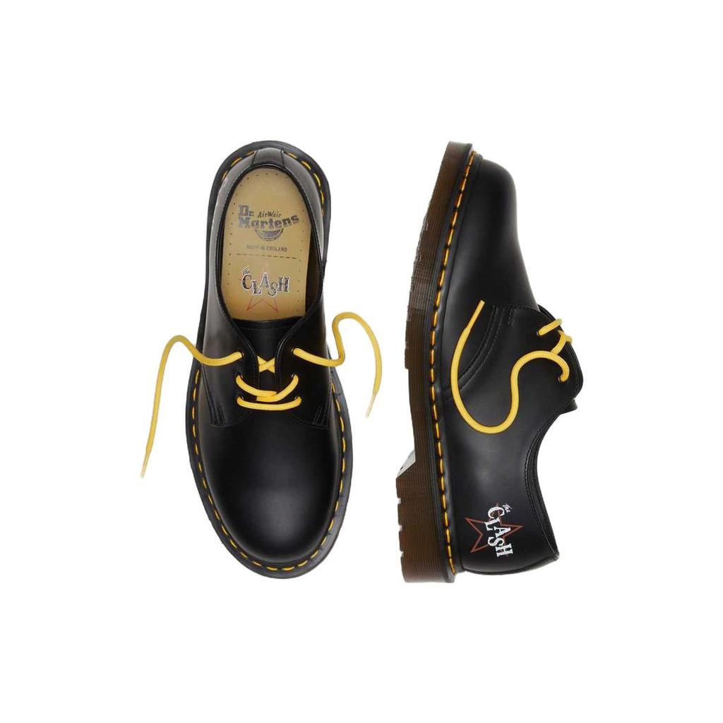 Dr. Martens 1461 Leather British Style Durable Low-Top Casual Shoes Unisex Casual Shoes Black 28005001