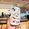 Чехол для телефона в стиле Sanrio для Apple 16PRO/15PRO, Совместим с TEMU, Xiyin, Tiktok