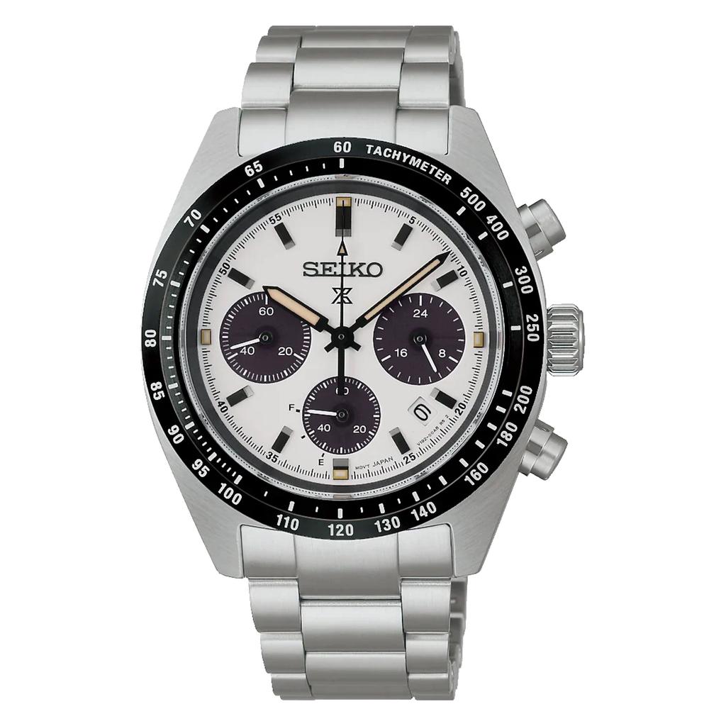 Seiko Мужские часы Prospex Speedtimer Chronograph Solar 39 мм SSC961P1