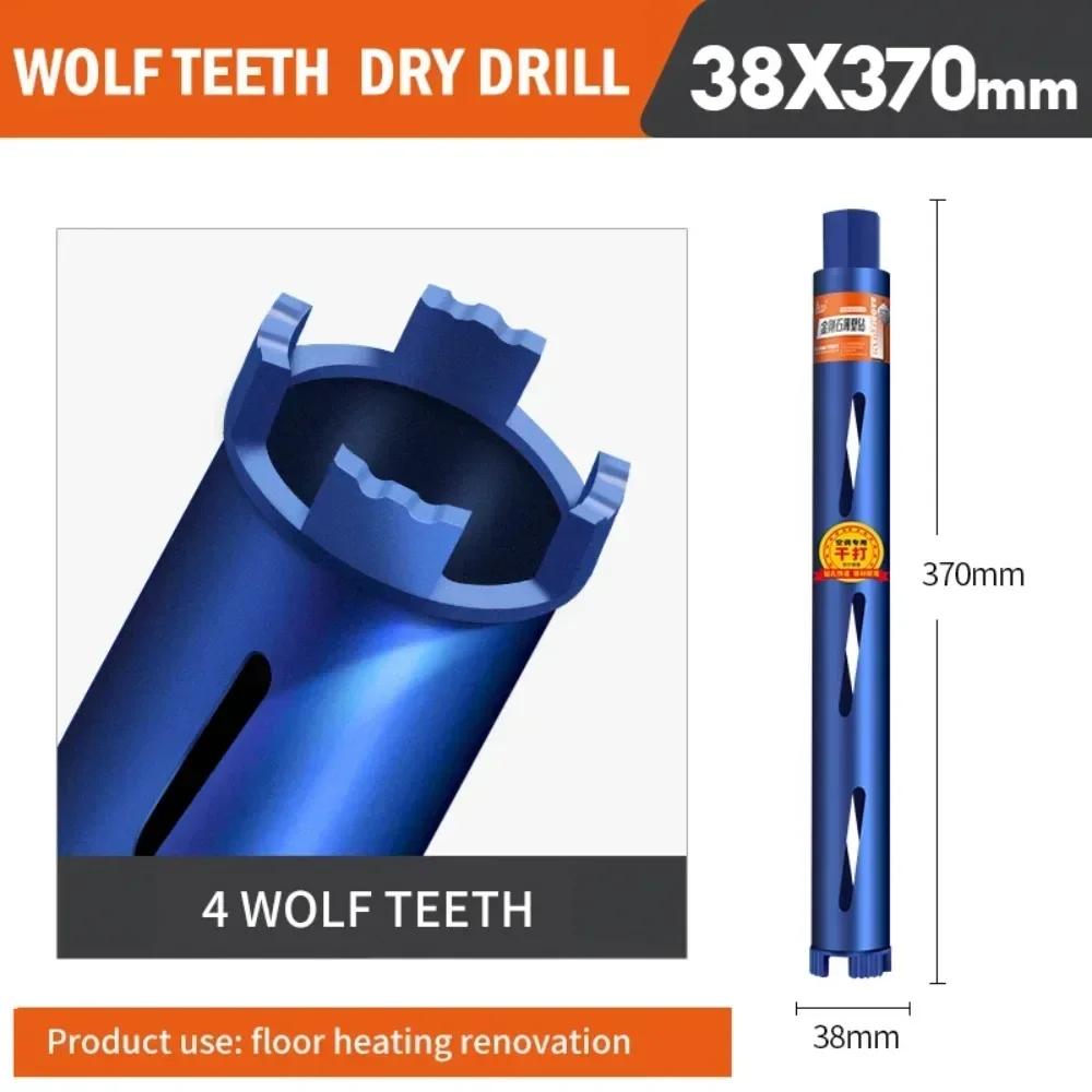 Carbon Steel Hole Drilling Diamond Core Drill Bit Professional Concrete Wall Perforate Wet Dry Universal Electric Drill Accessories Hand Tools