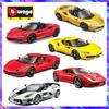1:18 Bburago Ferrari Series Alloy Car Collectible Model New Style Ferrari SF90 XX Stradale Die-cast Miniature Cars Model Toys