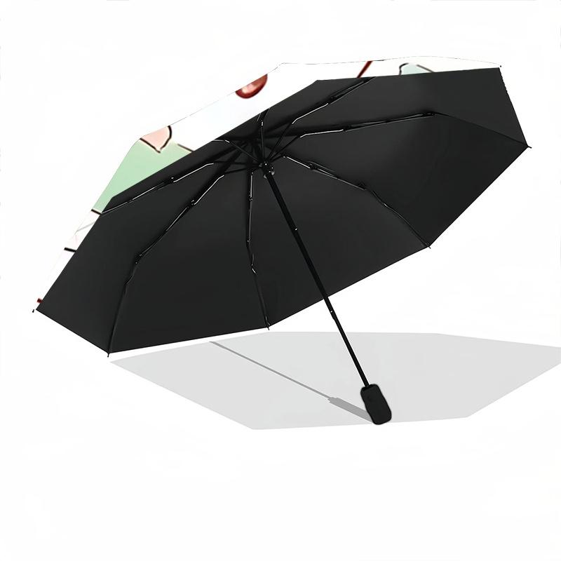 1pc Pochacco Party Hat Festival Gift Umbrella - Automatic Opening/Closing, Portable 3-Fold Design, 8-Bone Iron Frame Outdoor Umbrella for Fans, Travel