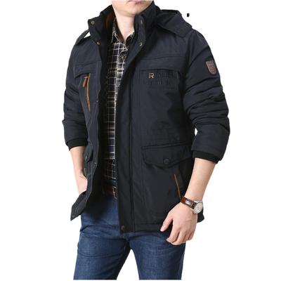 Зимняя мужская теплая флисовая утолщенная мужская куртка для отдыха на открытом воздухе, спортивная мужская куртка с хлопковой подкладкой Куртка