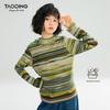 Джинсы палаццо для девочек Tao Town с флисовой подкладкой: Модные свободные брюки прямого кроя на осень/зиму