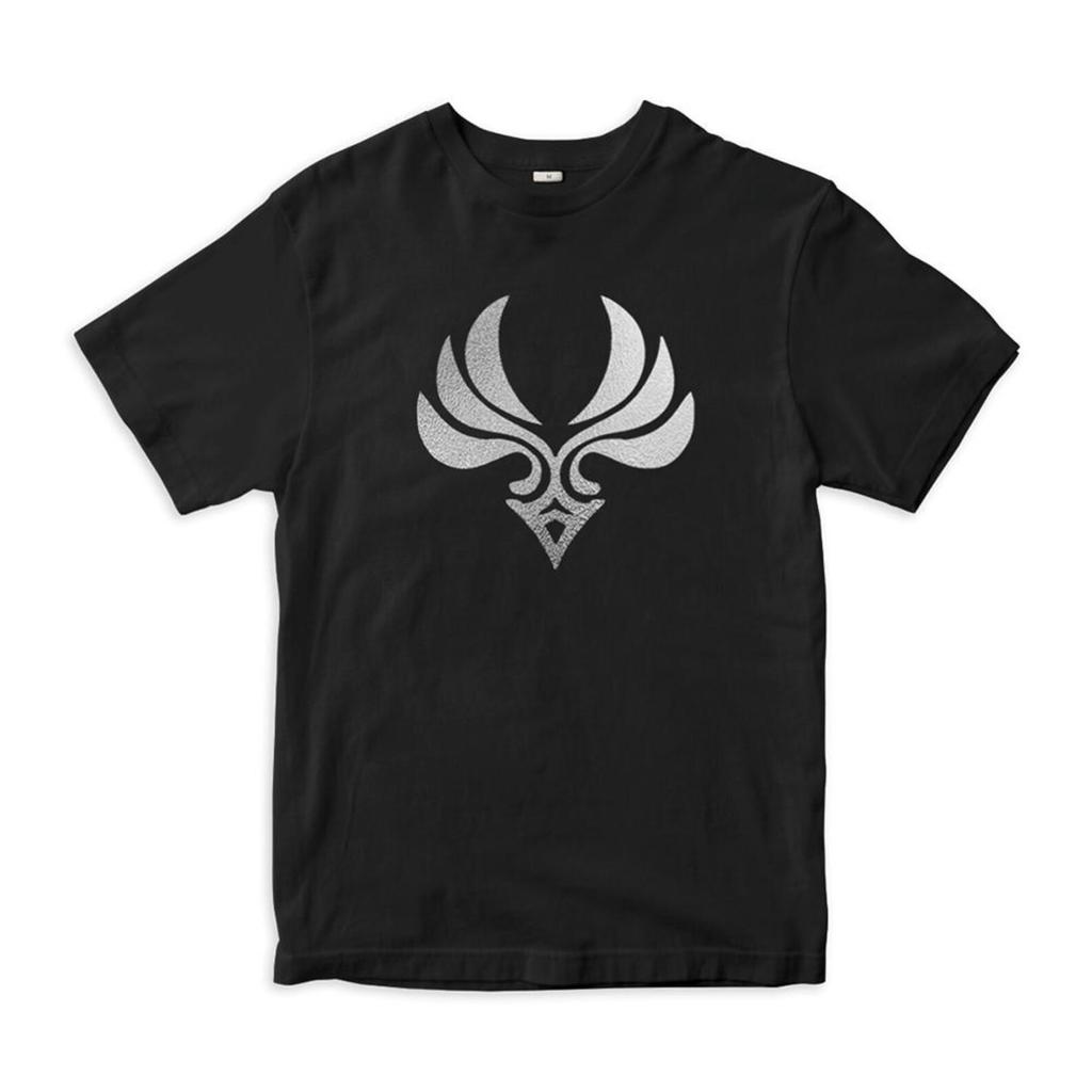 Genshin Impact Anemo Silver Logo T-Shirt, Men's Women's Sizes (GEN-098317)