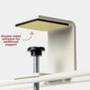 Adjustable Desk Side Hook Carbon Steel Table Backpack Holder Desk Edge Hook  Home Office