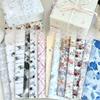 10PCS Hand-rubbed Hand-Kneaded Paper Cotton Texture Bouquet Flower Wrapping Paper Cake Baking