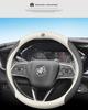 Женская оплетка на руль из натуральной кожи для Buick: Excelle, Envision, Regal, LaCrosse, Verano, Excelle GT, GL6, Encore, GL8.