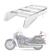 Motorcycle Rear Carrier Luggage Rack for Harley Sportster, Dragster Custom Classic, Yamaha Custom Classic, XVS 1100, V-Star 400, 650, and 1100