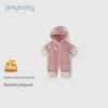 JELLYBABY Антибактериальный комбинезон из овечьего бархата с длинным рукавом