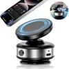 Vacuum Adsorption Car Magnetic Phone Holder 360° Adjustable Electric Suction Cup Super Magnetic Cell Phone Holder Mount for Car for Magsafe iPhone