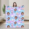 G-gabbys Dollhouse Fun Flannel Blanket Super Warm Bedding Throws for Couch Bed Travel Office Aesthetic Bedspread Sofa Bed Cover