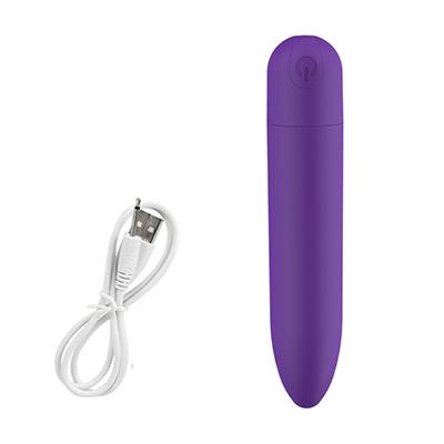 Bullet Vibrator Mini Rechargeable Vibrador Body Massager 10 Pattern Vibration Adult Sex Toy Female Masturbator for Man