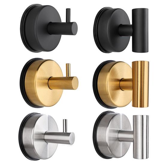 Yousheng 2 шт. Крючки на присосках для дверных венков, водонепроницаемые декоративные крючки-кольца для душа, без сверления, держатель для полотенец для входной двери, стеклянных окон, ванной комнаты