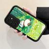 Чехол для телефона Samsung Galaxy S26 S25 Ultra S24 FE Милый Мультяшный Панда Чехол S23 Plus S22 + S21 S20 5G Мягкий Силикон Funda
