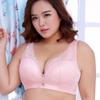 Large Size Women Push Up Bra Sexy Lace Embroidery Brassiere Lady Underwear