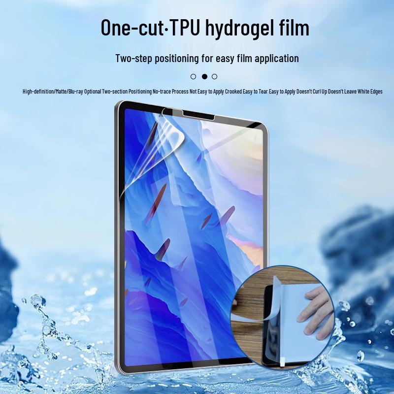 Paper-like PET Film for Writing & Drawing: Full Coverage for vivo Pad6 Pro/5E and iQOO Pad5 Pro