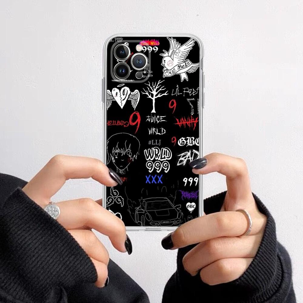 Чехол для телефона Lil Peep для iPhone 16 15 8 7 6 6S Plus X SE XR XS 14 11 12 13 Mini Pro Max