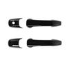 2Pcs Black Car Exterior Door Handle Cover Trim For Ford Mustang 2009-2014