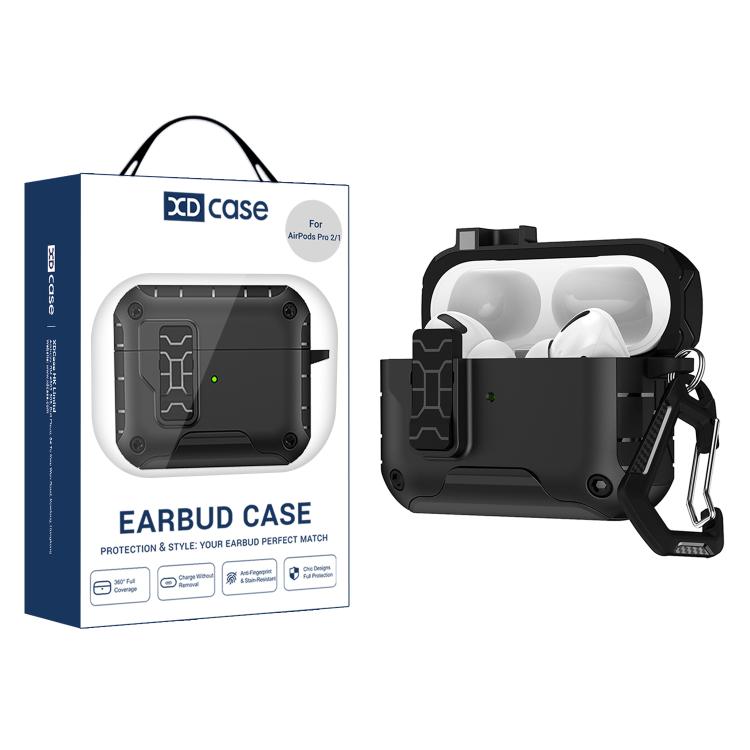 Для AirPods Pro 2 / 1 XDcase Автоматический Магнитный Кейс для Наушников с Держателем