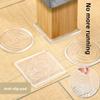 4 Pieces Furniture Table Legs Sofa Feet Floor Table Corners Bed Feet Bed Legs Silent Non-slip Pads