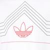 Adidas Originals Trefoil Rivalry Ретро толстовка с круглым вырезом Мужские толстовки белые ED5660
