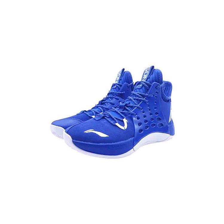 Li Ning SONIC 7 Нескользящие Износостойкие Средние Баскетбольные Кроссовки Мужские Синий Герцог ABAP019-7