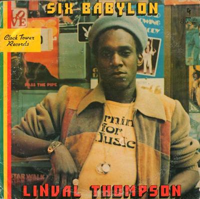 LP Пластинка LINVAL THOMPSON - Six Babylon CTLP0111 Clocktower Reco 1979 US Регги, Ска и Даб Б/У