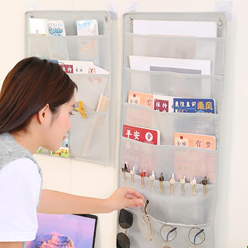 Сумка для хранения документов, карман для хранения из ткани Оксфорд, складной держатель для подвесных файлов, каскадный тканевый органайзер для офиса