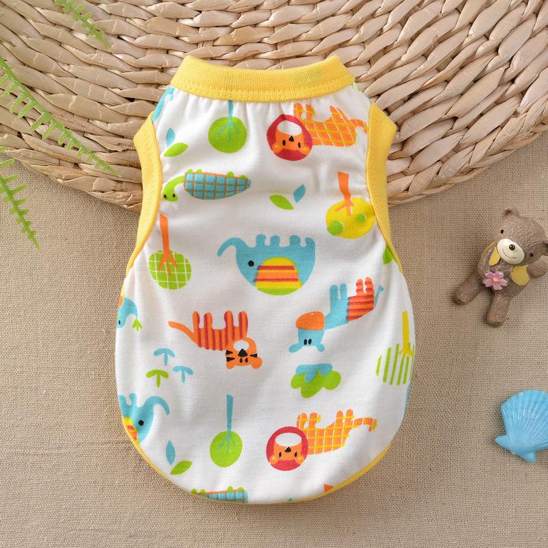 Летняя одежда для кошек, одежда для маленьких собак, футболки с кроликом, щенком йорком, одежда для кошек, зимний жилет для домашних животных, чихуахуа, аксессуары