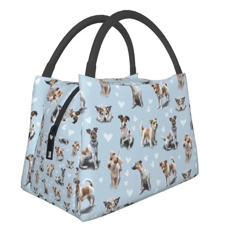Милые вест-хайленд-уайт-терьеры, изолированные сумки для ланча для женщин, портативный охладитель для щенков Westie, термобокс для ланча на работе и пикнике