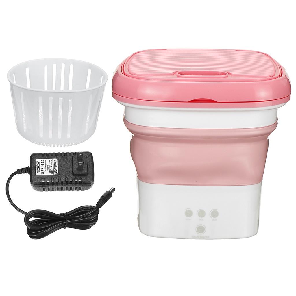 220V Мини Складная Портативная Стиральная Машина Дорожная Стиральная Машина с Роторной Сушкой Для Одежды Нижнего Белья Обуви