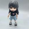 Fashion Mini Jeans Shorts Handmade Handmade Doll Shorts  for 1/12 BJD Dolls/for 1/11OB11 Dolls