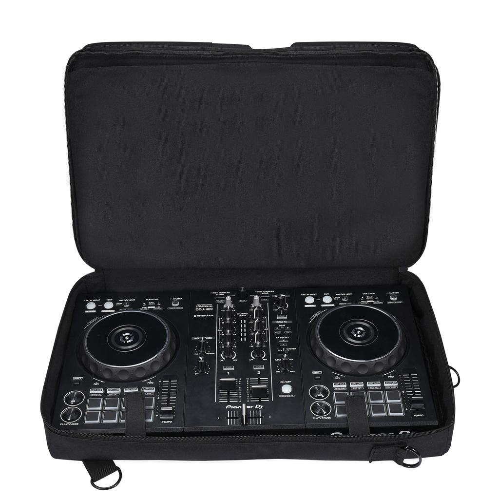 DJ Controller Gig Bag Carrying Case with Strap for Pioneer DDJ-400 DJ Controller Portable Protector Bag Travel Bag Black