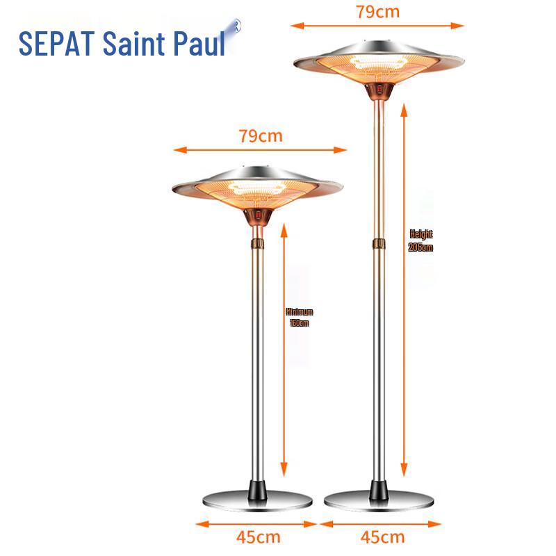 SEPAT SF-3000 Commercial Umbrella Patio Heater